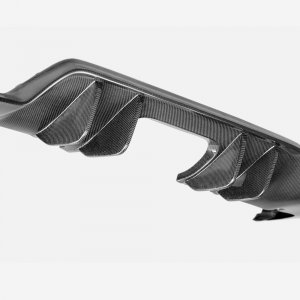 Honda Civic Rear Diffuser - Seibon - MB-Style - Carbon Fiber - 2023+